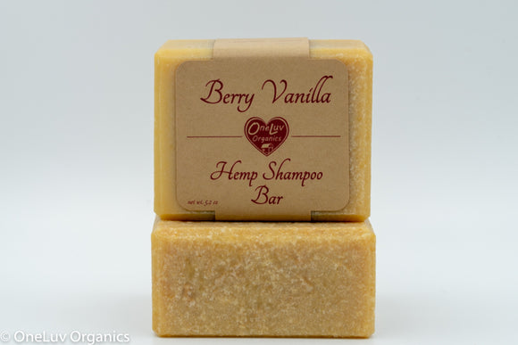Berry Vanilla Hemp Shampoo Bar