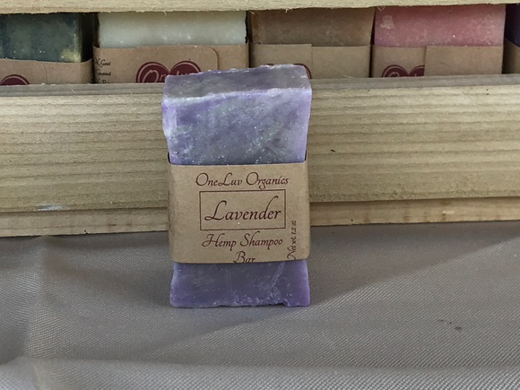 Lavender Hemp Shampoo Bar