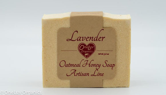 Lavender Oatmeal Honey Soap - Artisan Line