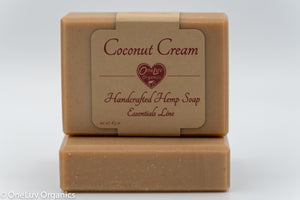 Coconut Cream Goat Milk Soap - Essentials Line: Hemp