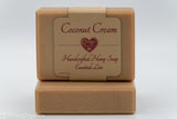 Coconut Cream Goat Milk Soap - Essentials Line: Hemp