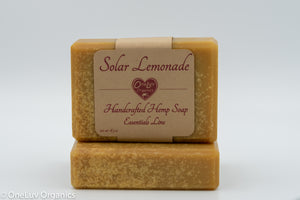 Solar Lemonade Goat Milk Soap - Essentials Line: Hemp